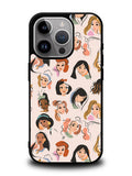 Princess Disney Face iPhone 14 Pro Case QC9053