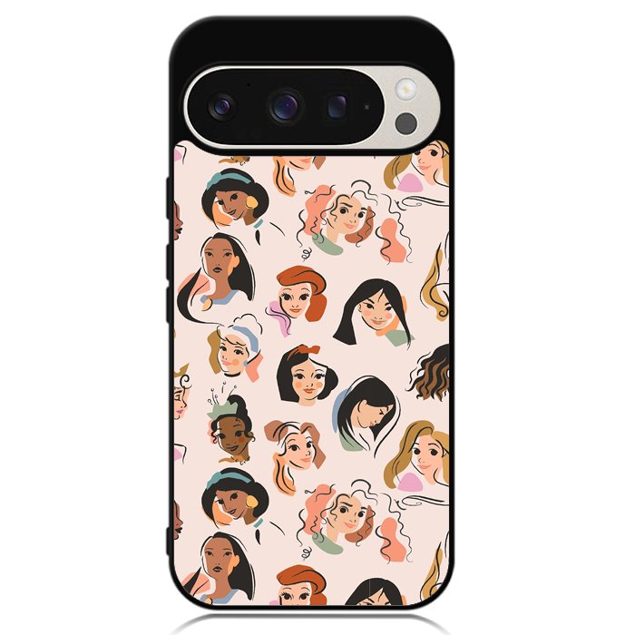 Princess Disney Face Google Pixel 9 | Pixel 9 Pro Case OV9053