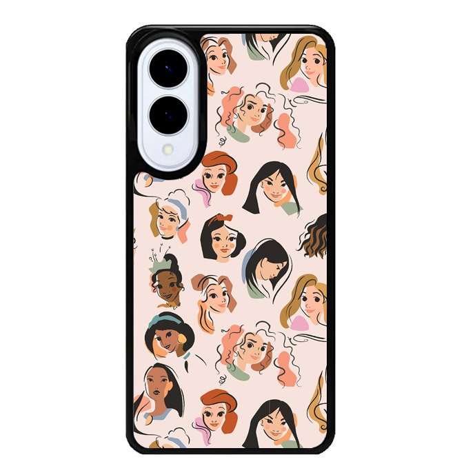 Princess Disney Face Samsung Galaxy S25 Edge 5G Case OV9053