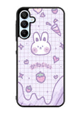 Rabbit Cute Purple Samsung Galaxy A35 5G Case OV9051