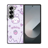 Rabbit Cute Purple Samsung Galaxy Z Fold 7 5G Case OV9051