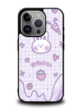 Rabbit Cute Purple iPhone 16 Pro Max Case OV9051