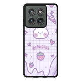 Rabbit Cute Purple Motorola Moto Edge 2025 Case OV9051