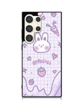 Rabbit Cute Purple Samsung Galaxy S25 Ultra 5G Case QC9051