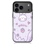 Rabbit Cute Purple iPhone 17 Pro Case OV9051
