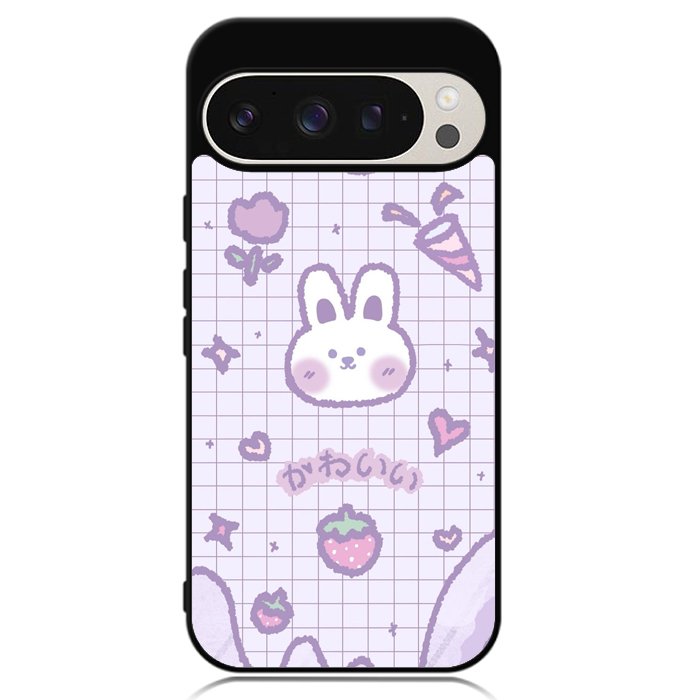 Rabbit Cute Purple Google Pixel 9 | Pixel 9 Pro Case OV9051