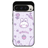 Rabbit Cute Purple Google Pixel 9 | Pixel 9 Pro Case OV9051