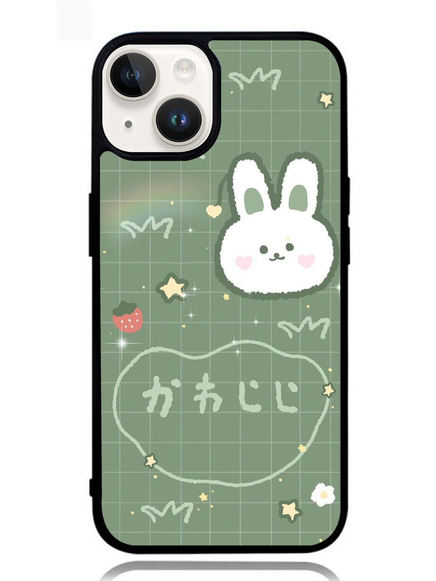 Rabbit Green iPhone 14 Plus Case OV9050