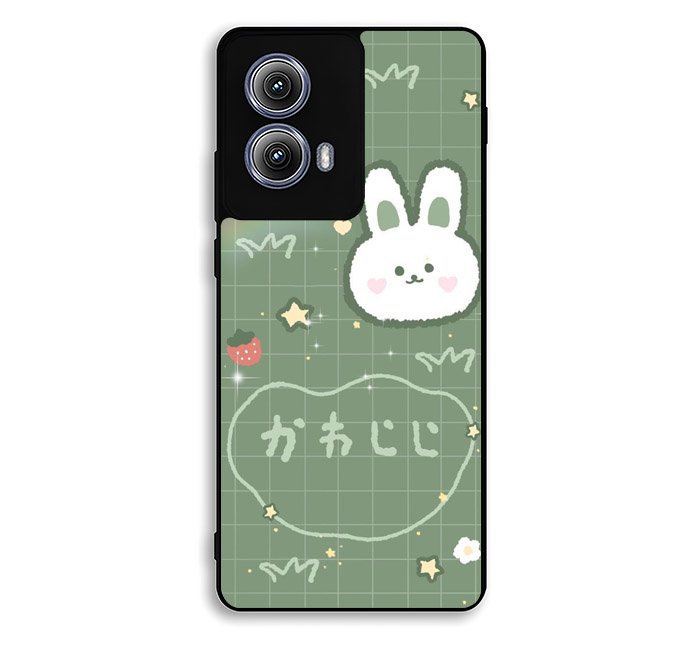 Rabbit Green Motorola Moto Edge 2024 Case OV3386