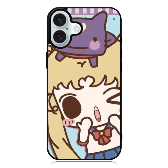 Sailor Moon Chibi iPhone 16 Plus Case QC9049