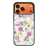 Smiley World Pattern iPhone 17 Pro Case QC9048