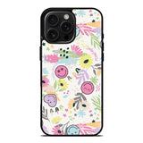 Smiley World Pattern iPhone 16 Pro Case OV9048