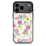 Smiley World Pattern iPhone 17 Pro Case OV9048
