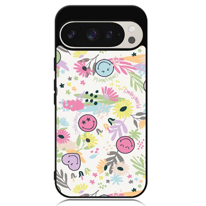 Smiley World Pattern Google Pixel 9 | Pixel 9 Pro Case OV9048