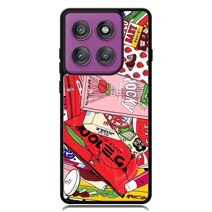 Snack Wallpaper Motorola Moto Edge 2025 | Moto Edge 60 Fusion | Moto Edge 60 Pro Case OV9047