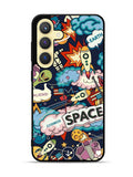 Space Sticker Samsung Galaxy S25 5G Case OV9044