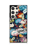 Space Sticker Samsung Galaxy S25 Ultra 5G Case QC9044