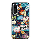 Space Sticker Samsung Galaxy A36 5G Case OV9044