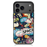 Space Sticker iPhone 17 Pro Case OV9044