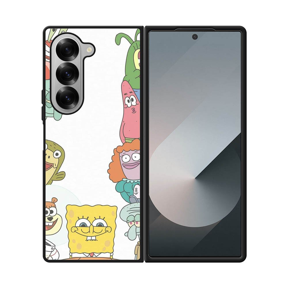 Spongebob and Friends Samsung Galaxy Z Fold 7 5G Case QC9043