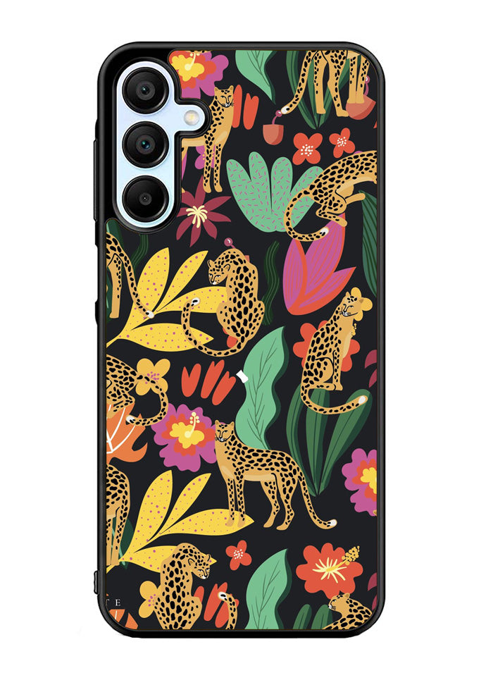 Tiger Forest Pattern Samsung Galaxy A35 5G Case OV9040