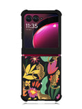 Tiger Forest Pattern Motorola Moto Razr Plus 2023 , Moto Razr+ 2023 Case OV9040