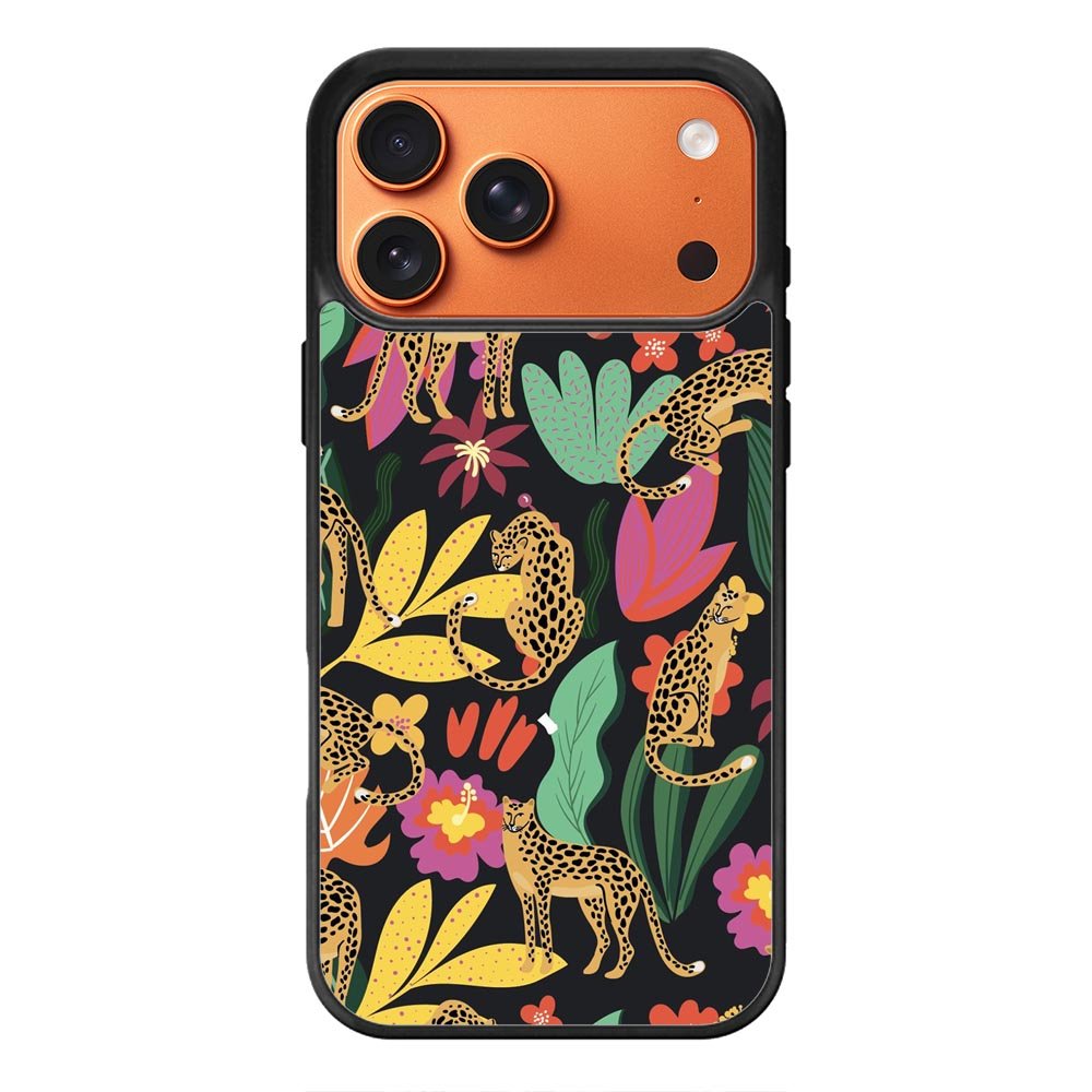 Tiger Forest Pattern iPhone 17 Pro Max Case QC9040