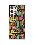Tiger Forest Pattern Samsung Galaxy S23 Ultra 5G Case QC9040