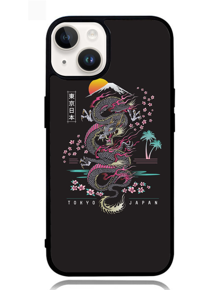 Tokyo Japan Dragon iPhone 14 Plus Case OV9039