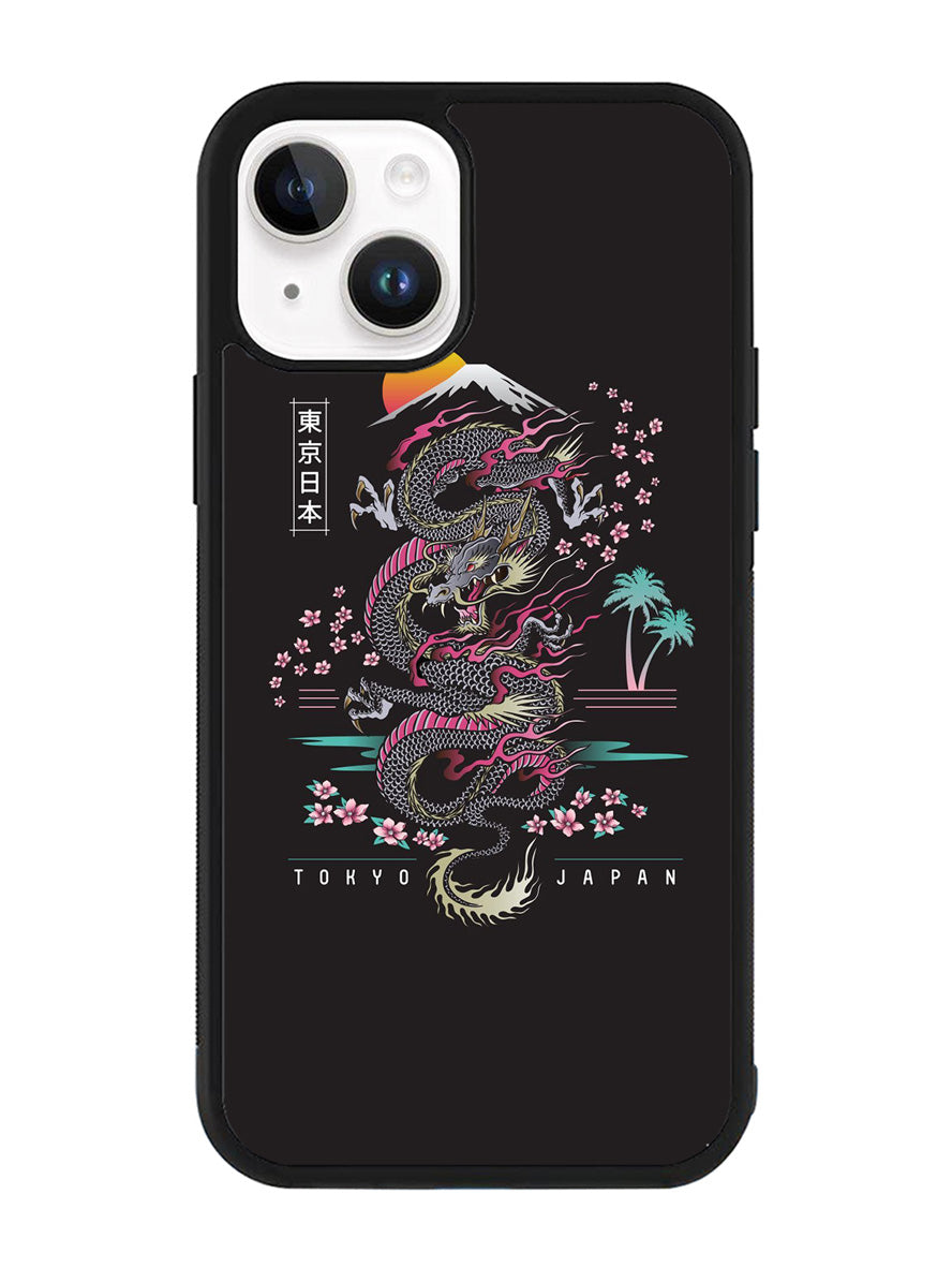 Tokyo Japan Dragon iPhone 15 Case OV9039