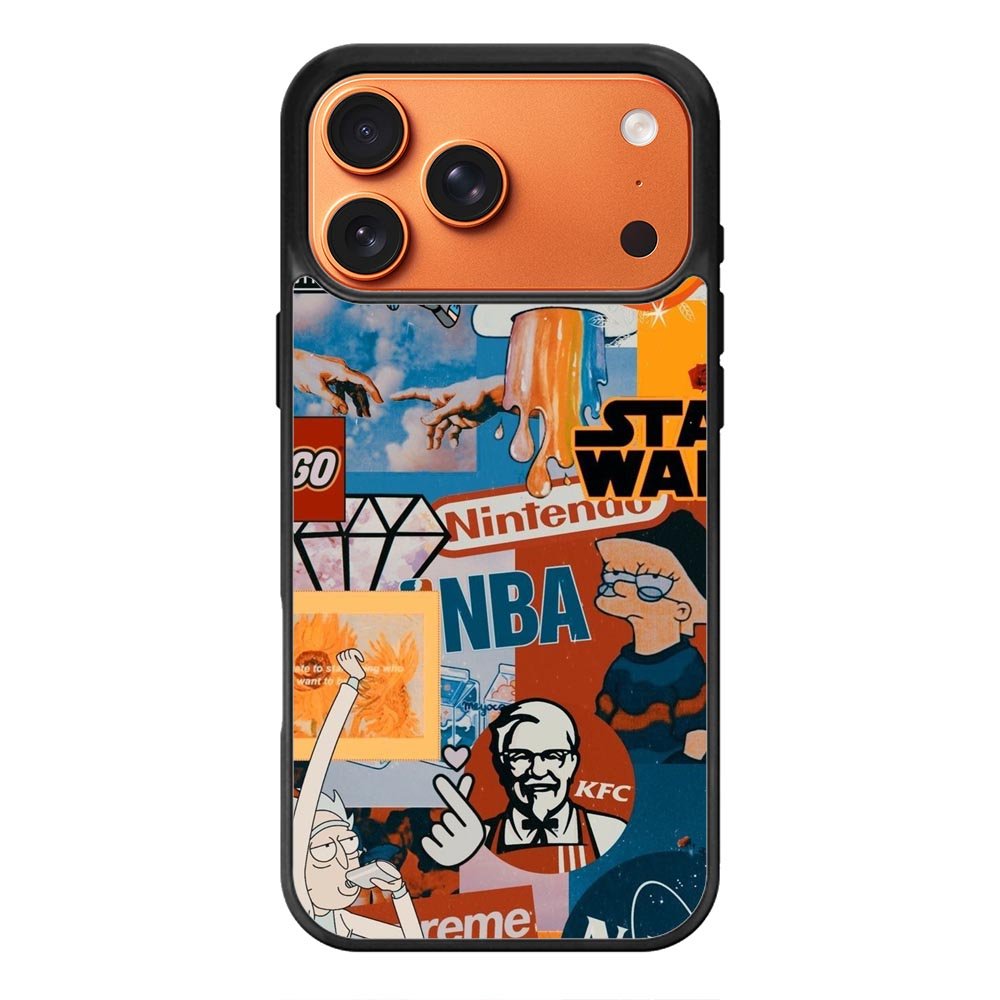 Tumblr Sticker iPhone 17 Pro Case OV9038