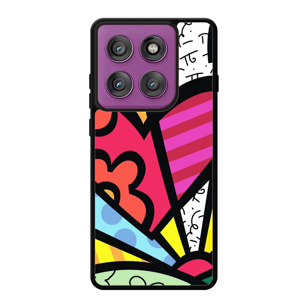 Romero Britto Love Motorola Moto Edge 60 Pro Case OV9035
