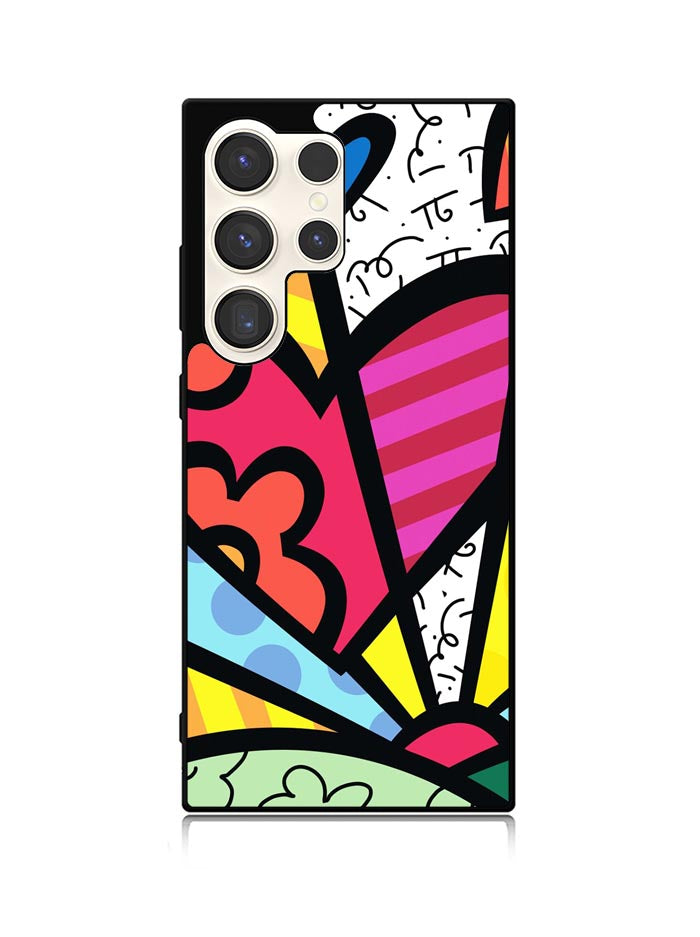 Romero Britto Love Samsung Galaxy S23 Ultra 5G Case QC9035