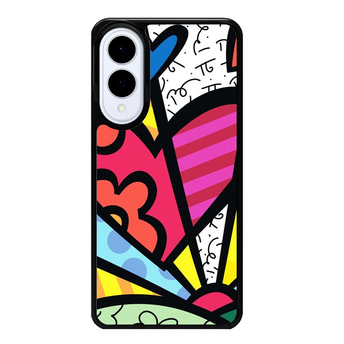 Romero Britto Love Samsung Galaxy S25 Edge 5G Case OV9035