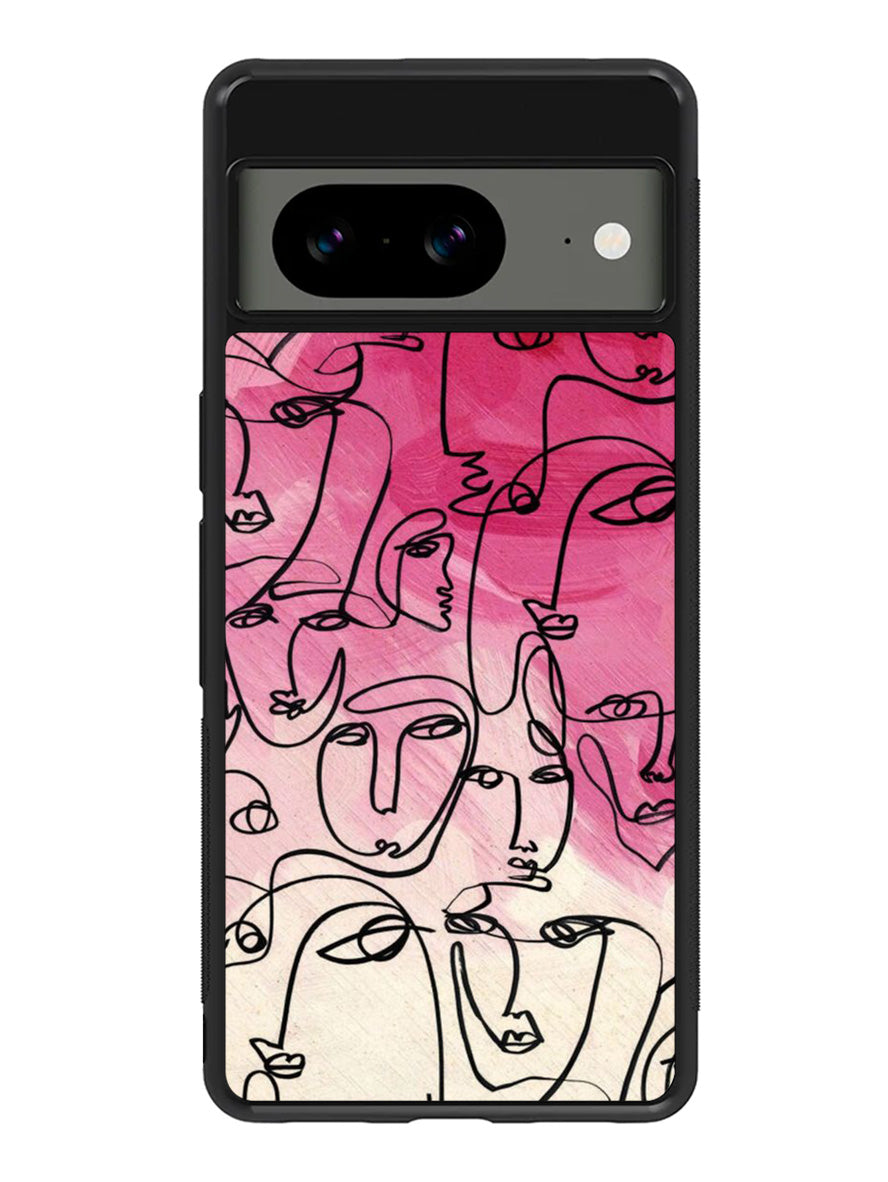 Abstract Illustrasi Google Pixel 8A Case QC11229