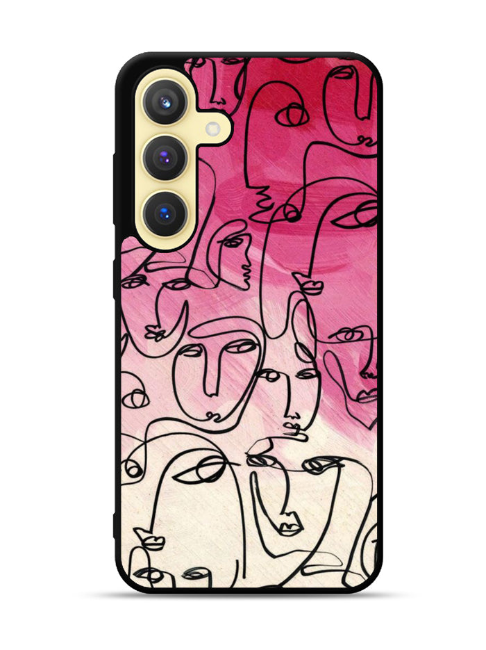 Abstract Illustrasi Samsung Galaxy S23 FE 5G Case QC11229