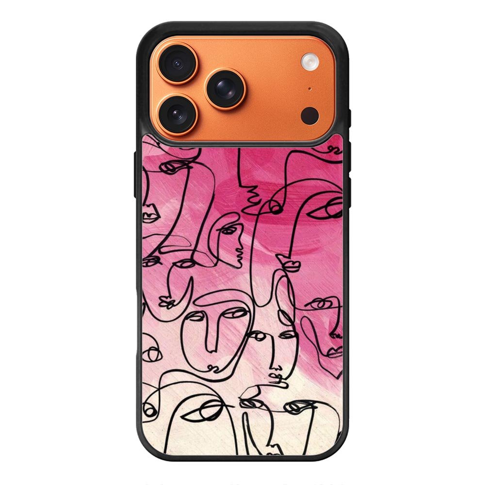 Abstract Illustrasi iPhone 17 Pro Max Case QC11229