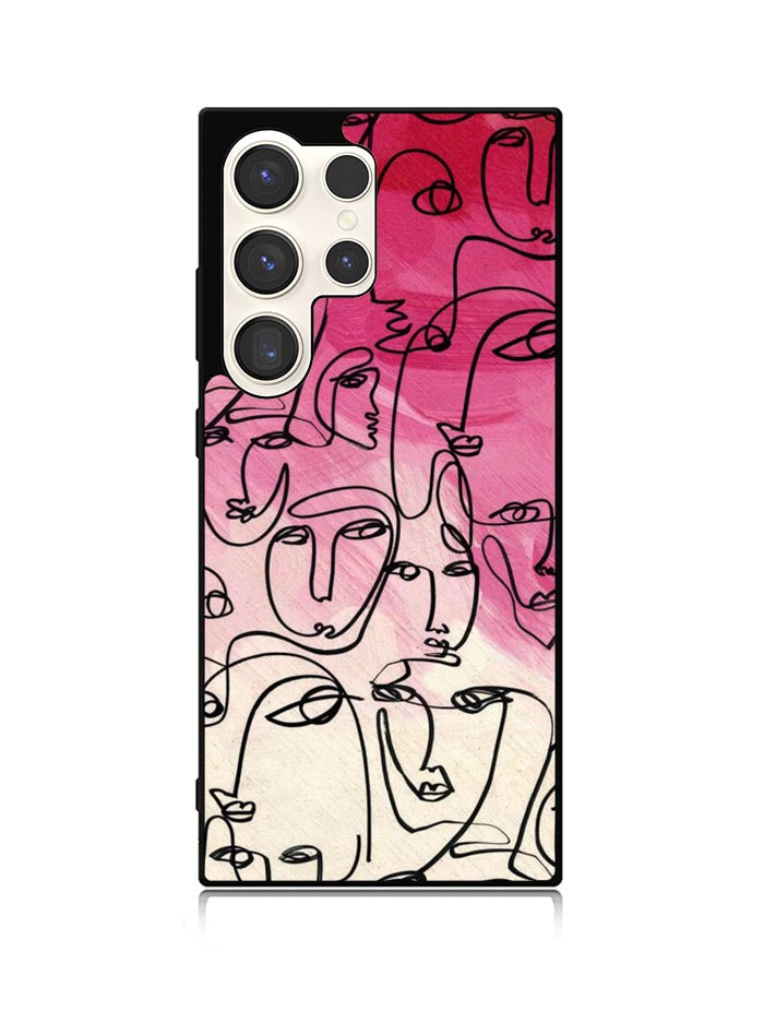 Abstract Illustrasi Samsung Galaxy S24 Ultra 5G Case OV11229