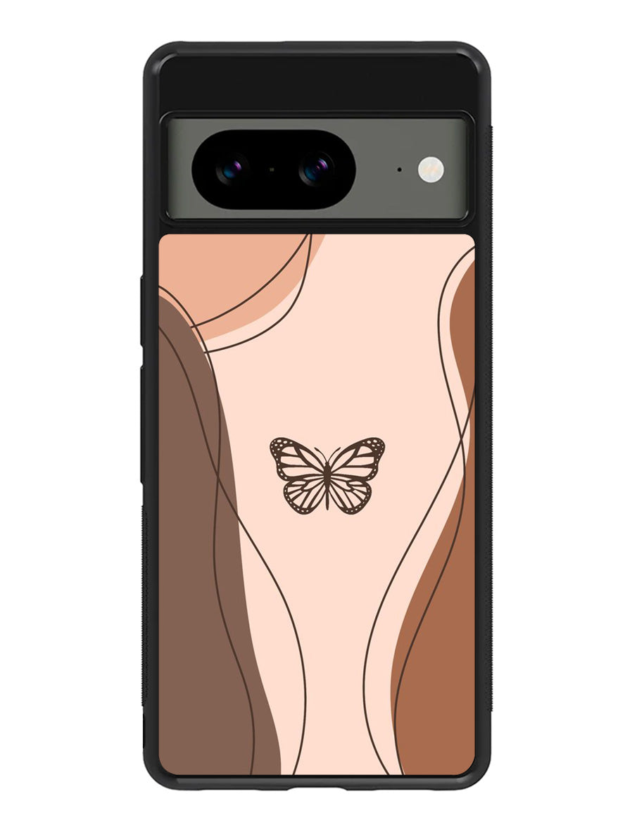 Butterfly Aesthetic Simple Google Pixel 8A Case QC11187