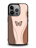 Butterfly Aesthetic Simple iPhone 14 Pro Max Case QC11187