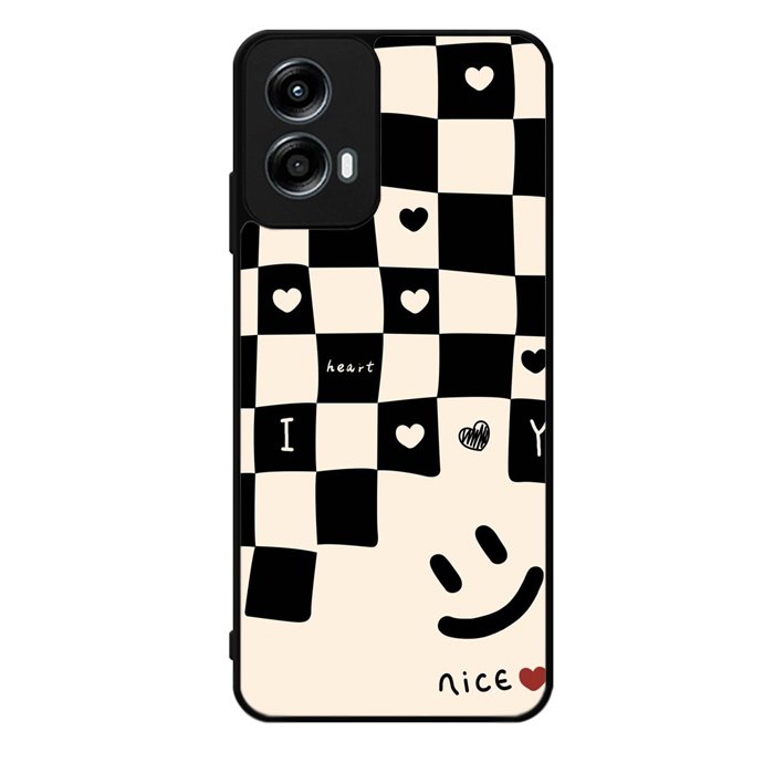 I Love You Pattern Motorola Moto G Play 2024 Case OV11115