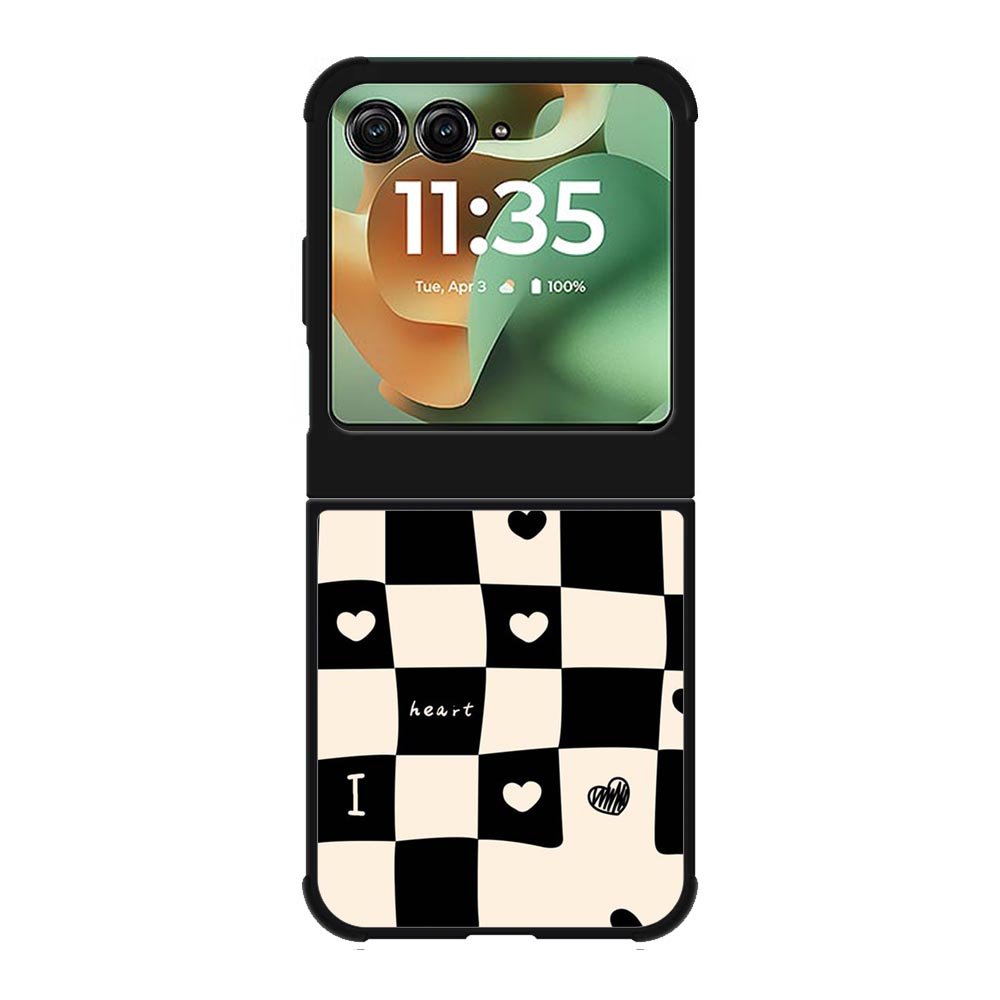 I Love You Pattern Motorola Moto RAZR 2025 Case OV11115