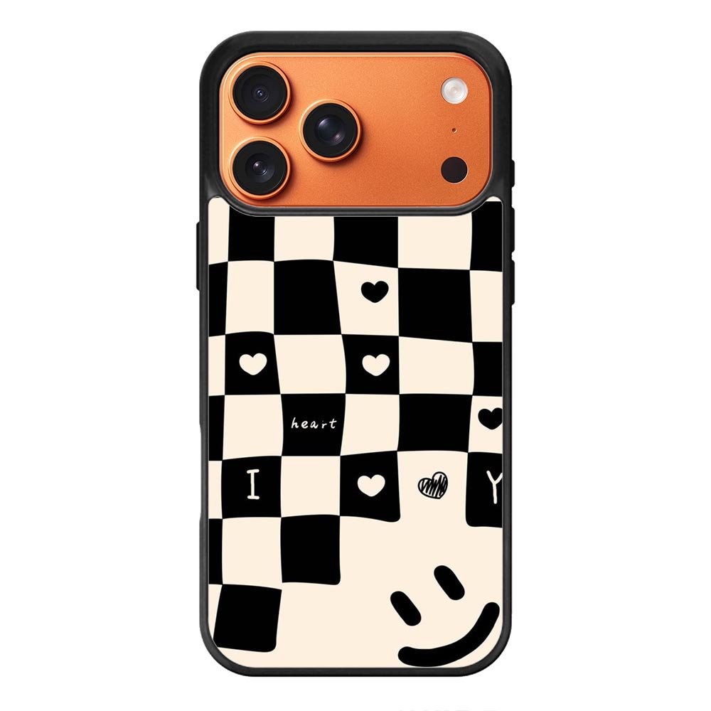 I Love You Pattern iPhone 17 Pro Case QC11115