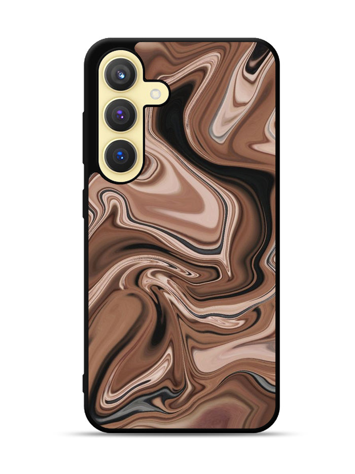 Marble Brown Samsung Galaxy S23 5G Case QC11134