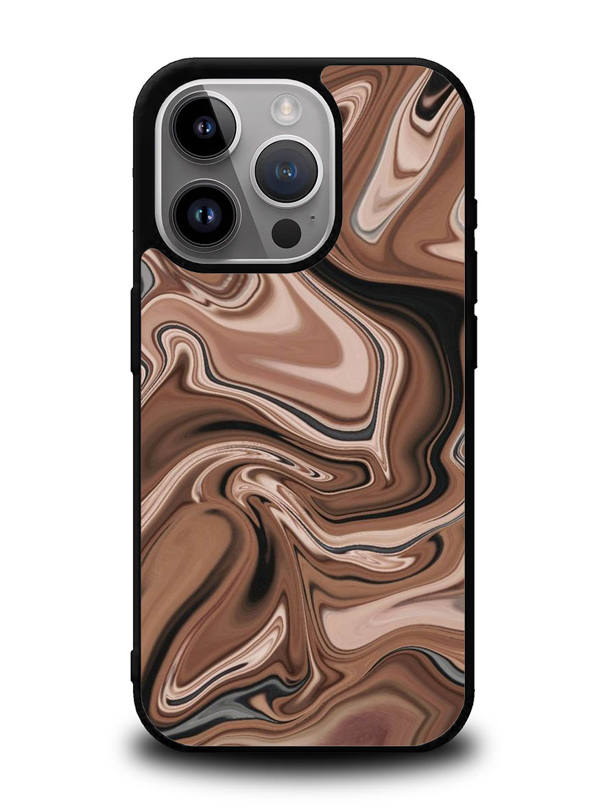 Marble Brown iPhone 16 Pro Case OV11134
