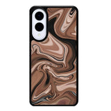 Marble Brown Samsung Galaxy S25 Edge 5G Case OV11134