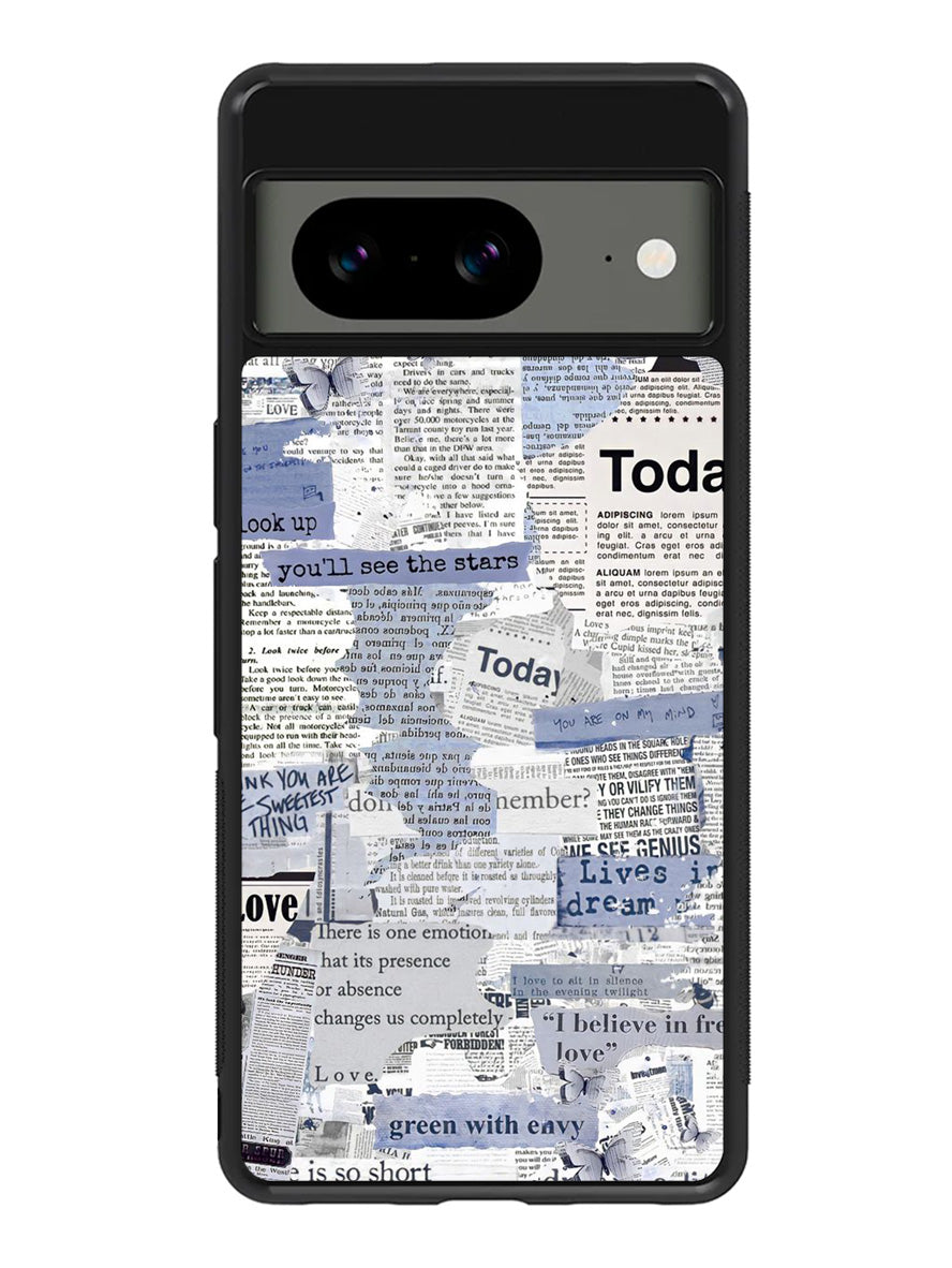 Newspaper Vintage Google Pixel 8 Case QC10987
