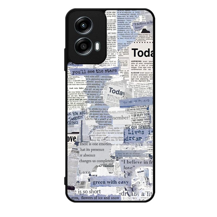 Newspaper Vintage Motorola Moto G Play 2024 Case OV10987