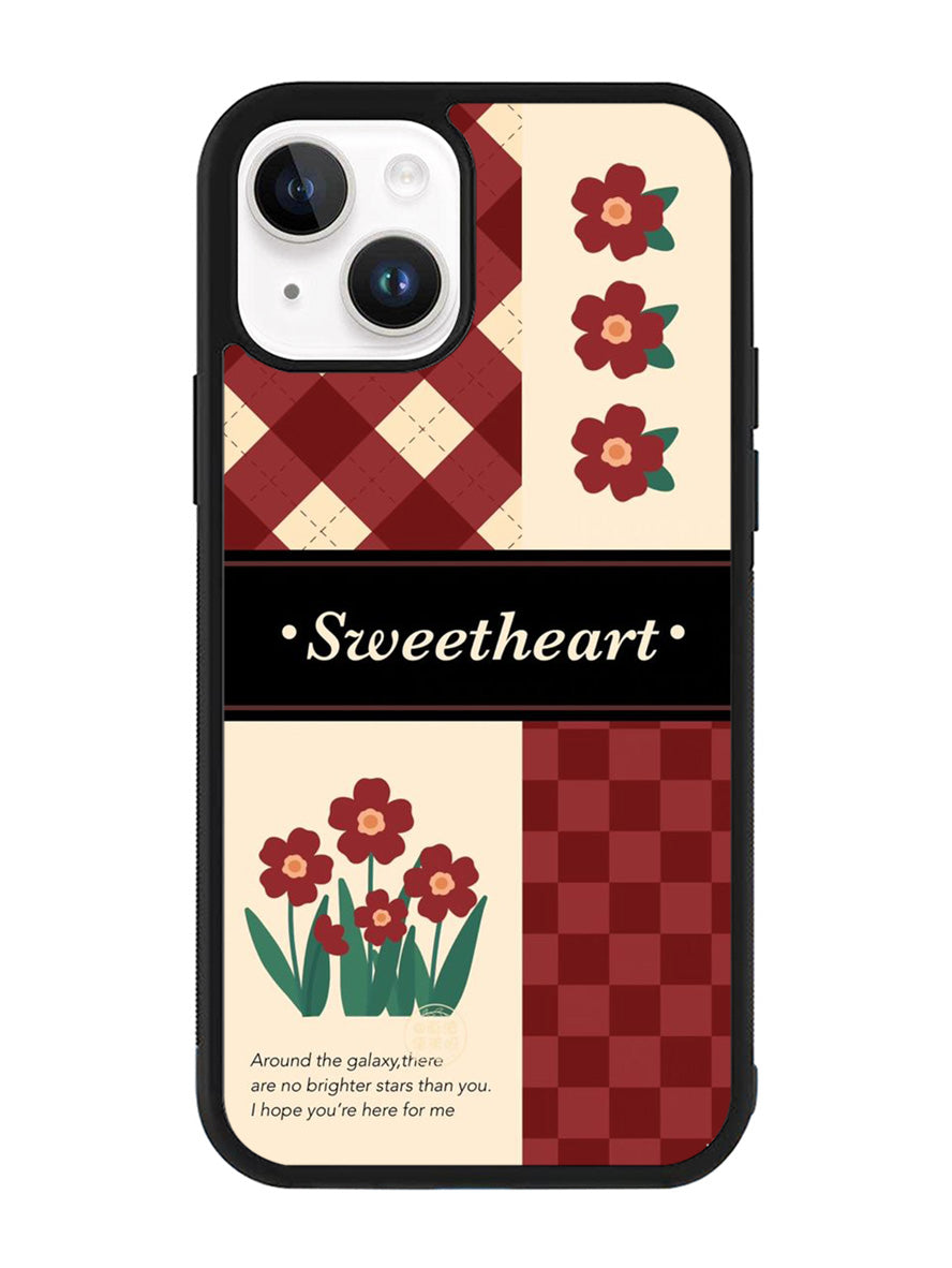 Red Sweetheart iPhone 15 Plus Case OV11012