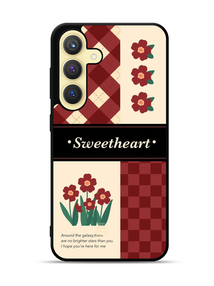 Red Sweetheart Samsung Galaxy S23 Plus 5G , Samsung Galaxy S23+ 5G Case QC11012